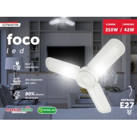 FOCO LED. E27W4