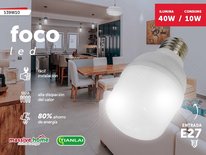 Iluminación LED, audio y electrodomésticos